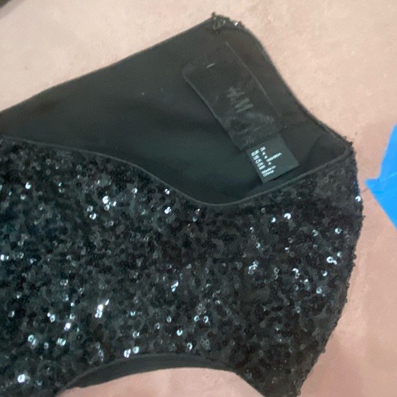 H&M Black Sequence Dress - Picture 5 of 6
